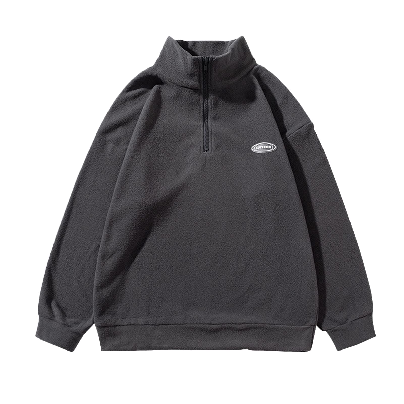【新品タグ付】ジャックバニー　メンズ　Ｌ　ハーフジップトレーナー　裏フリース　紺 新品タグ付】ジャックバニー メンズ ハーフジップトレーナー L
